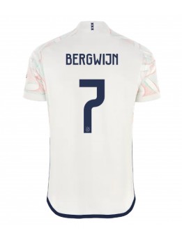 Moški Nogometna dresi replika Ajax Steven Bergwijn #7 Gostujoči 2023-24 Kratek rokav
